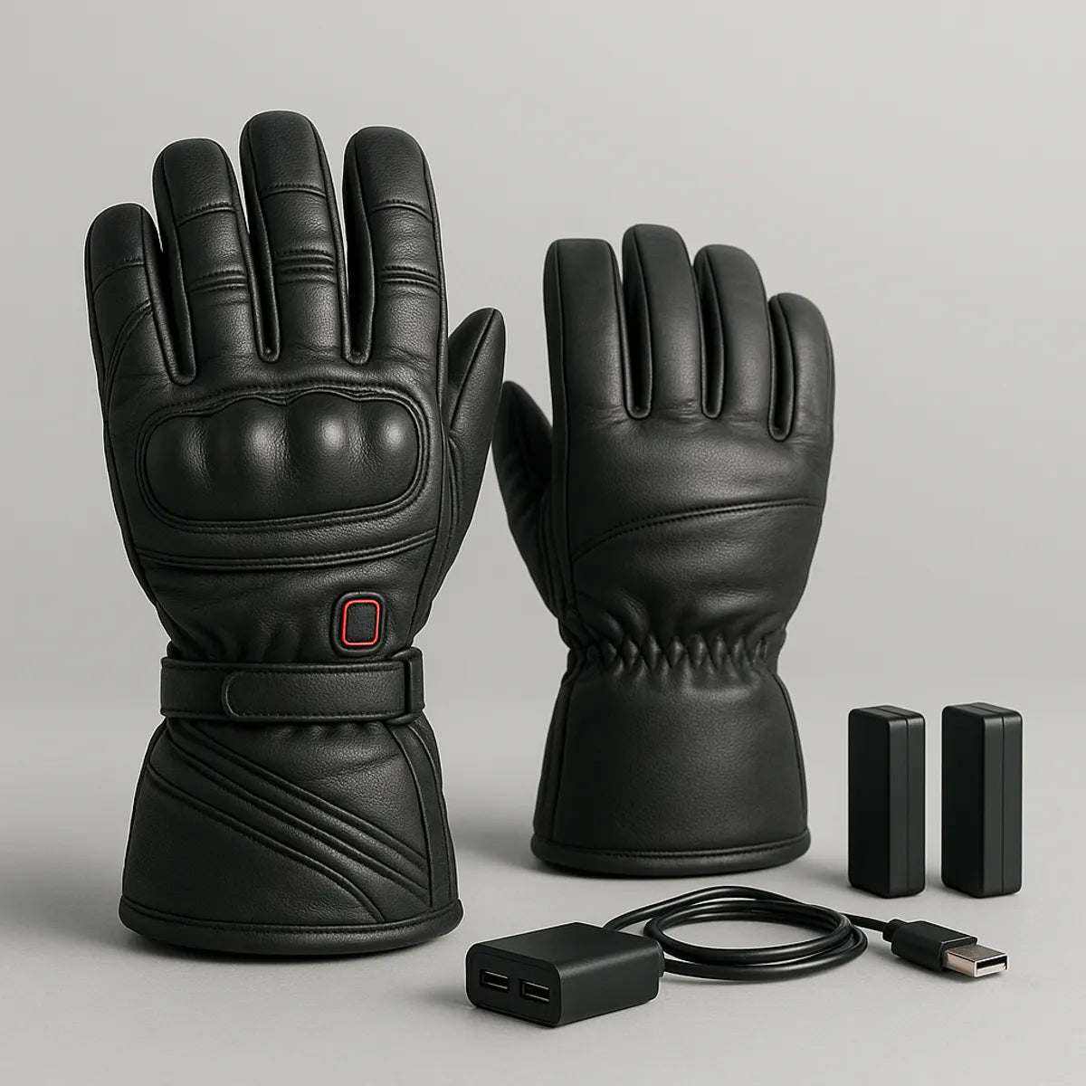 ThermaGrip Pro™ Heated Motorcycle Gloves