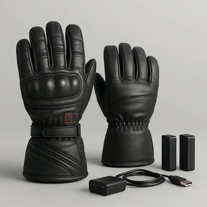 ThermaGrip Pro™ Heated Motorcycle Gloves
